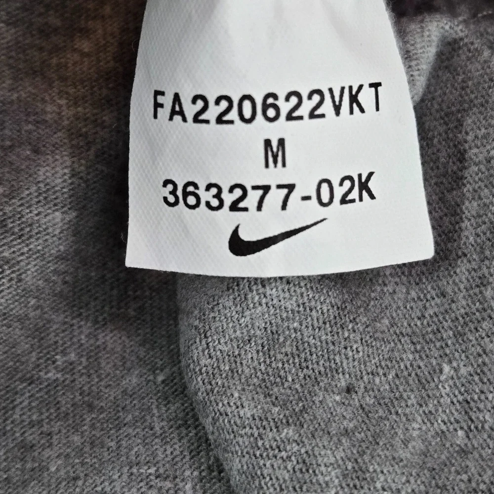Jordan Men Shirt M Gray Logo Jumpman Graphic Short Sleeve Cotton‎